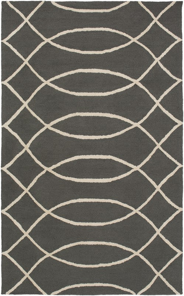 Surya Courtyard Hand Hooked Blue Rug CTY-4039 - 4' x 6'