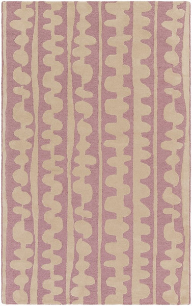 Surya Decorativa Hand Tufted Pink Rug DCR-4031 - 8' x 11'