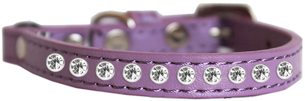Clear Jewel Cat Safety Collar Lavender Size 14 625-7 LV14 By Mirage