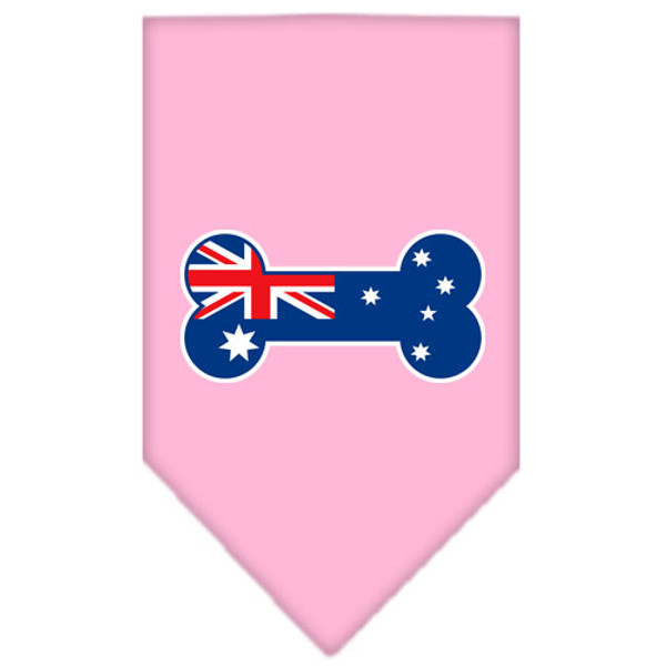Bone Flag Australian Screen Print Bandana Light Pink Small 66-09 SMLPK By Mirage