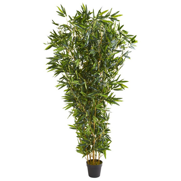 6' Bamboo Artificial Tree (Real Touch) Uv Resistant (Indoor/Outdoor) 9102 By Nearly Natural