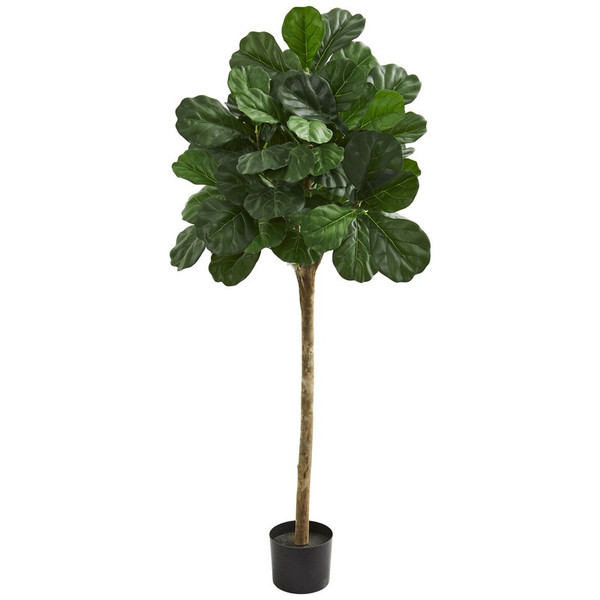 5' Fiddle Leaf Fig Artificial Tree 9110 By Nearly Natural