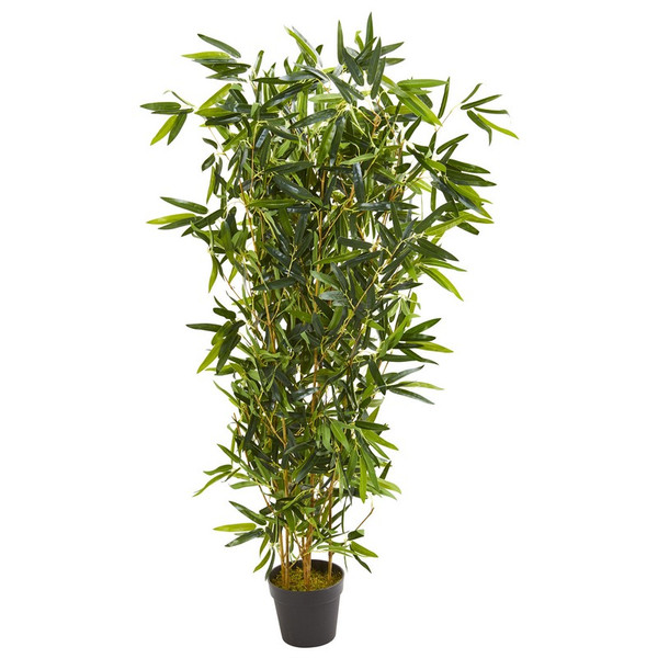 57" Bamboo Artificial Tree (Real Touch) Uv Resistant (Indoor/Outdoor) 9135 By Nearly Natural