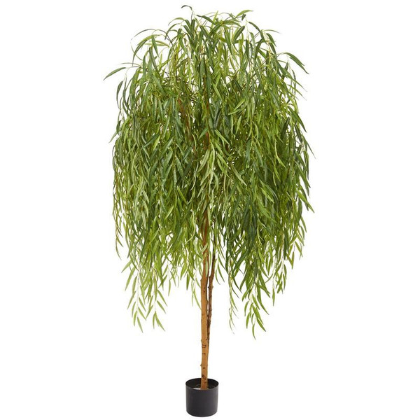 7' Willow Artificial Tree 9168 By Nearly Natural