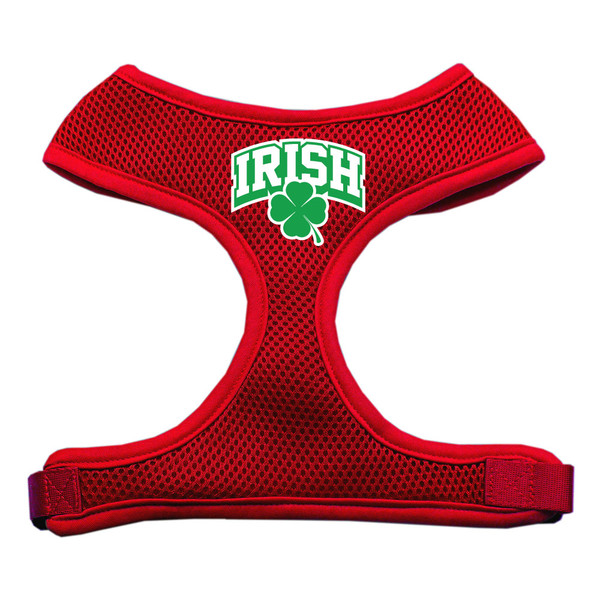 Irish Arch Screen Print Soft Mesh Pet Harness Red Extra Large 70-47 XLRD By Mirage