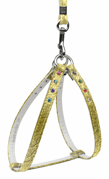 Confetti Step In Harness Gold 8 72-02 8GD By Mirage
