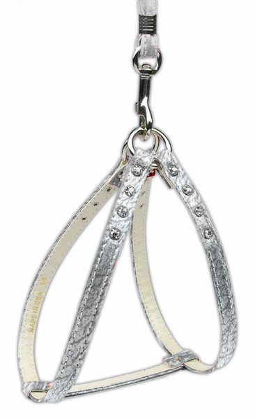 Step-In Harness Silver W/ Clear Stones 10 72-06 10SV By Mirage