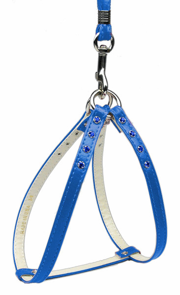 Step-In Harness Blue W/ Blue Stones 12 72-06 12BL By Mirage