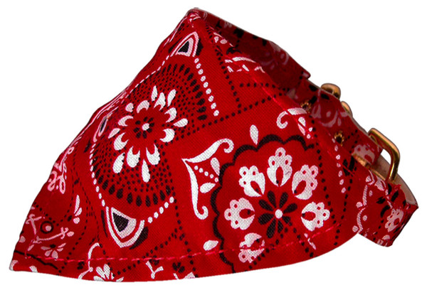 Red Western Bandana Collars Red 12 81-14 12 By Mirage