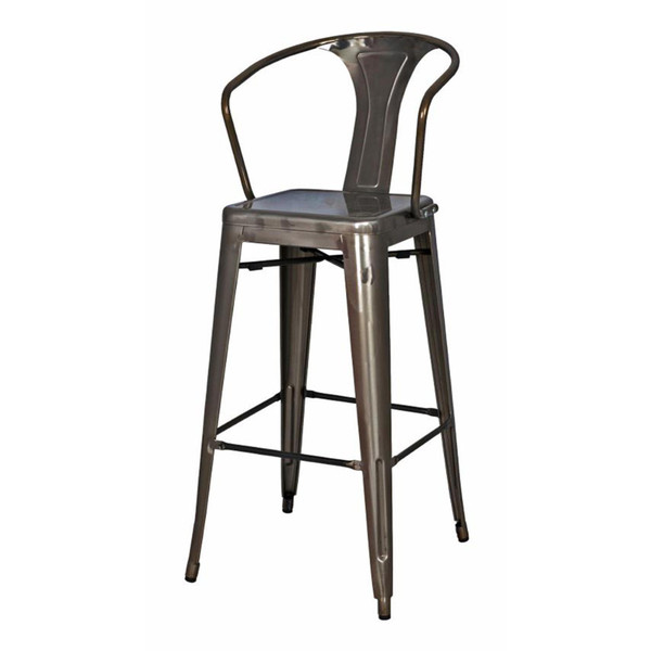 New Pacific Direct Metropolis Metal Bar Stool, (Set Of 4) 938530-GM