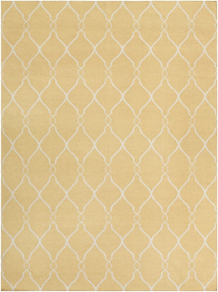 Surya Fallon Hand Woven Yellow Rug FAL-1001 - 8' x 11'