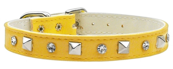 "Just The Basics" Crystal And Pyramid Collars Yellow 10 84-01 10YW By Mirage