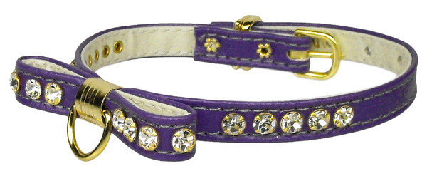 Bow Collar Purple 8 92-04 8PR By Mirage
