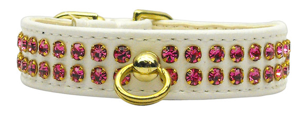 Fleetwood White W/ Pink Stones 10 93-08 10WTPK By Mirage