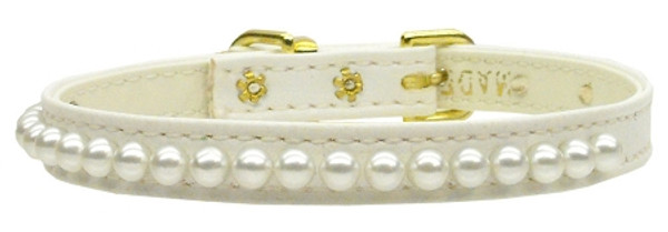 3/8" Pearl Collar White 10 94-01 10WT By Mirage
