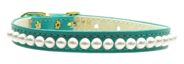 3/8" Pearl Collar Turquoise 12 94-01 12TQ By Mirage