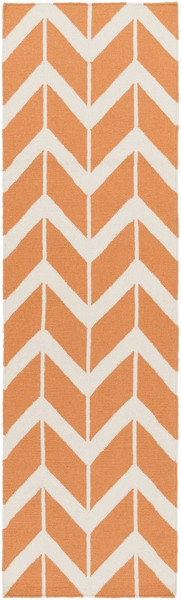 Surya Fallon Hand Woven Orange Rug FAL-1081 - 2'6" x 8'