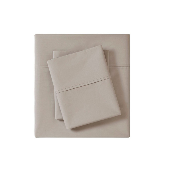 Madison Park Peached Percale Cotton Sheet Set -King Mp20-5409