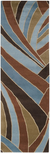 Surya Forum Hand Tufted Brown Rug FM-7002 - 2'6" x 8'