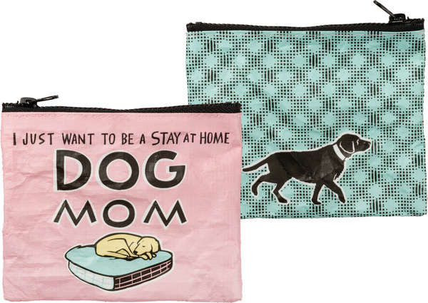 Zipper Wallet - Dog Mom - Set Of 4 (Pack Of 8) 102748 By Primitives By Kathy