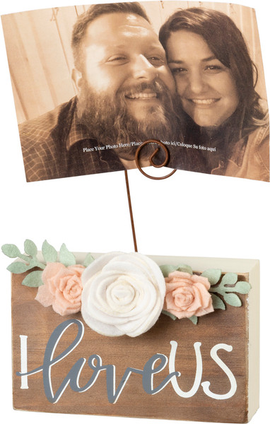 Photo Block - I Love Us - Set Of 4 (Pack Of 3) 102939 By Primitives By Kathy