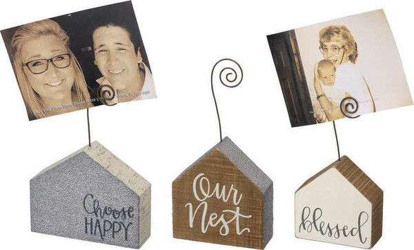 Photo Block Set - Our Nest (Pack Of 6) 103757 By Primitives By Kathy