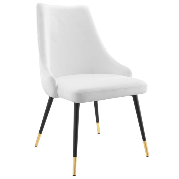 Modway Adorn Tufted Performance Velvet Dining Side Chair EEI-3907-WHI