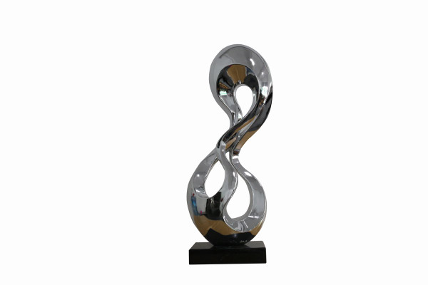 Modrest Eternity Modern Silver Sculpture VGTHSZ-0323-SLV By VIG Furniture