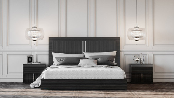 Modrest Ari Italian Modern Grey Bed VGACARI-BED By VIG Furniture