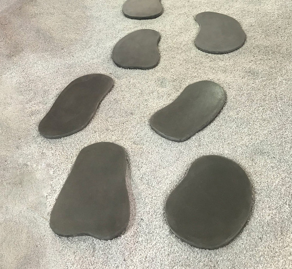 Renava Ouray Outdoor Grey Concrete Stepping Stones (Set Of 6) VGGR912700 By VIG Furniture