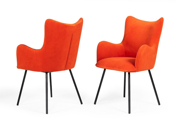 Modrest Judith - Modern Red Dining Chair VGEU-MC-9281CH-A By VIG Furniture