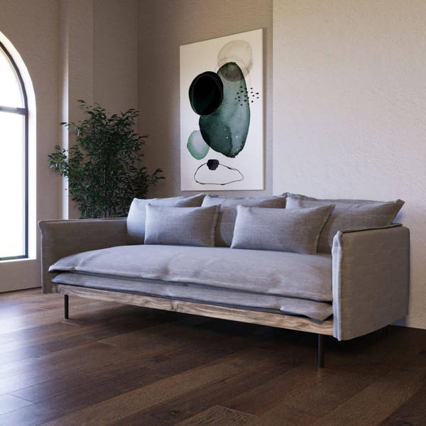 Divani Casa Mathis - Modern Grey Fabric Sofa VGUIMY635 By VIG Furniture
