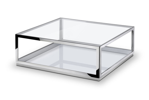 Modrest Weller - Modern Stainless Steel Coffee Table VGHB343E By VIG Furniture