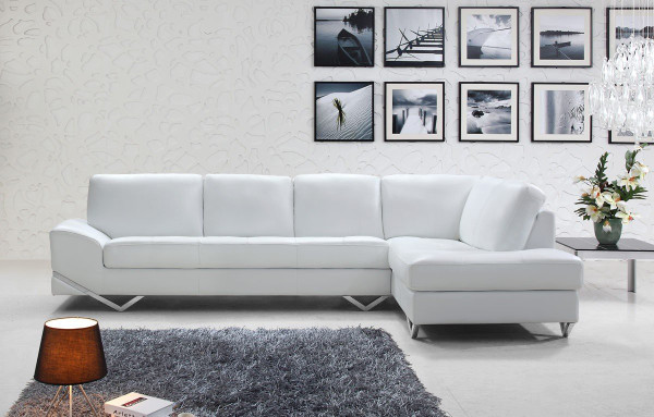 Divani Casa Vanity - Modern White Sectional By VIG Furniture
