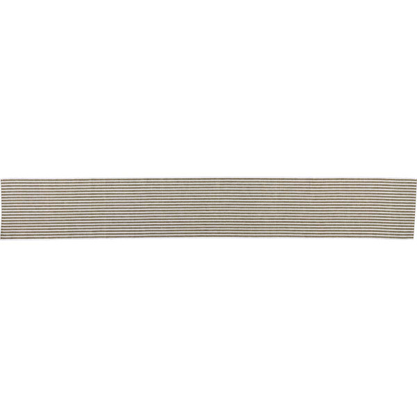 VHC Harmony Olive Ribbed Runner 13X90 33224