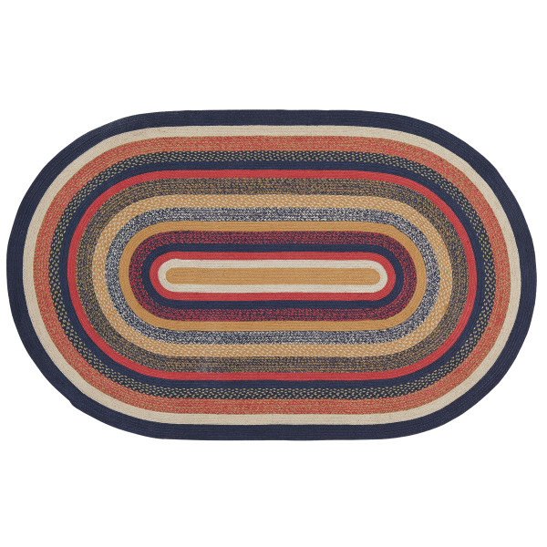 VHC Stratton Jute Rug Oval 60X96 27496