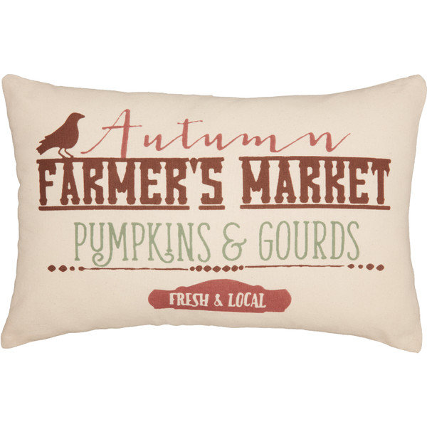 VHC Farmer'S Market Harvest Pillow 14X22 65289