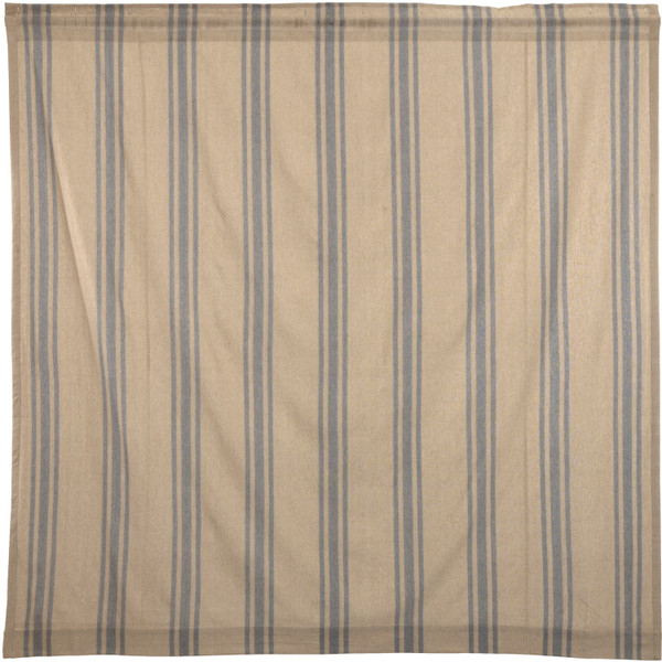 VHC Farmer'S Market Grain Sack Stripe Shower Curtain 72X72 62984