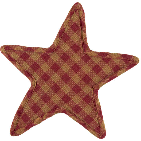 VHC Burgundy Star Trivet Star Shape 10 20159