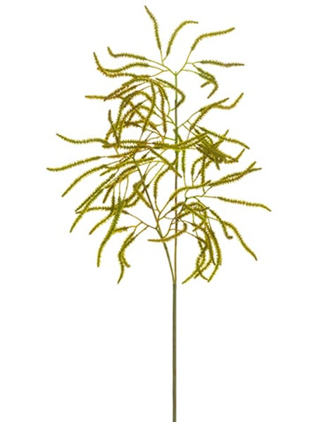30" Amaranthus Hanging Spray Green Brown (Pack Of 12) FSA811-GR/BR By Silk Flower