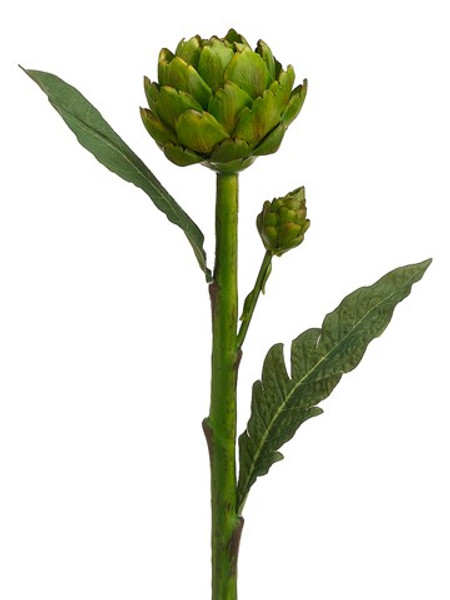 24" Artichoke Spray Green (Pack Of 6) VSA436-GR By Silk Flower