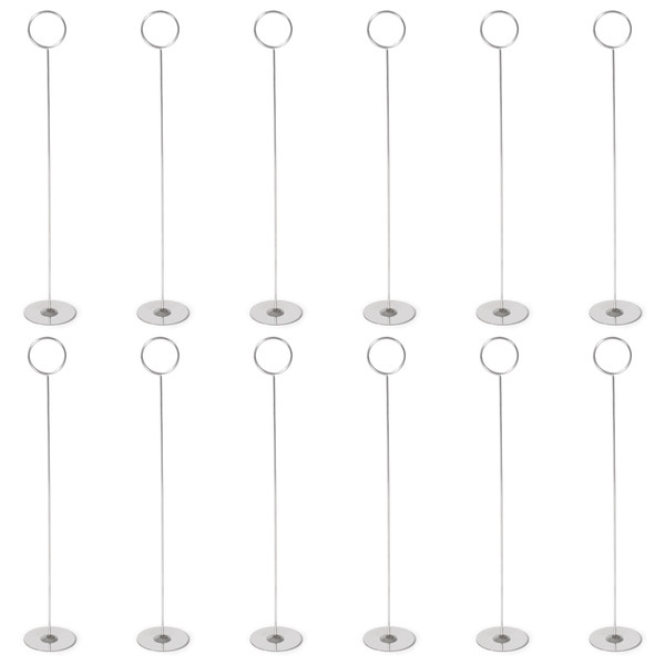 Brybelly KTBL-303 Table Number Holders, 12-Inch, 12-Pack