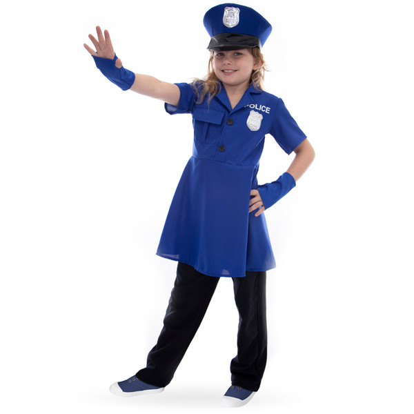 Brybelly MCOS-437YXL Proud Police Officer Costume, Xl