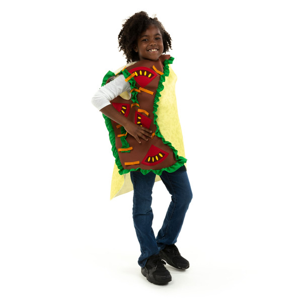 Brybelly MCOS-444YXL Taco Children'S Costume, 10-12