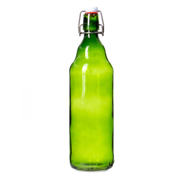 Brybelly KBOT-015 33 Oz Green Grolsch Bottle
