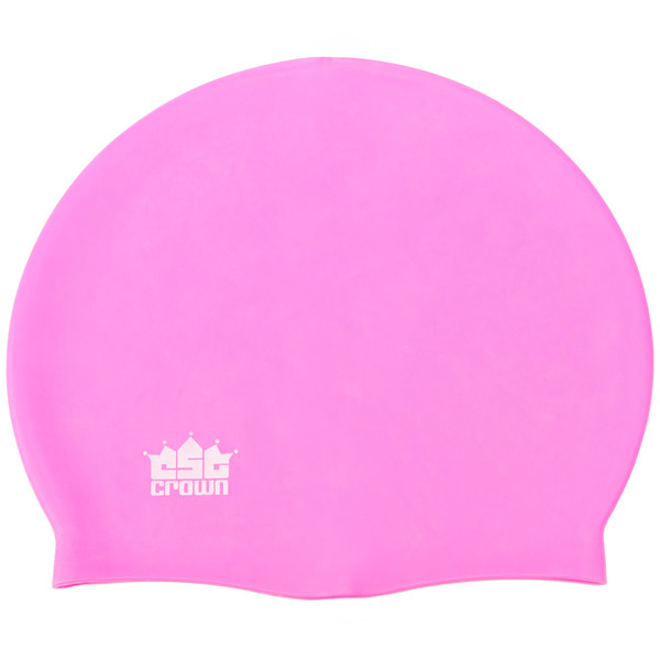Brybelly SSWI-004 Silicone Swim Cap, Pink
