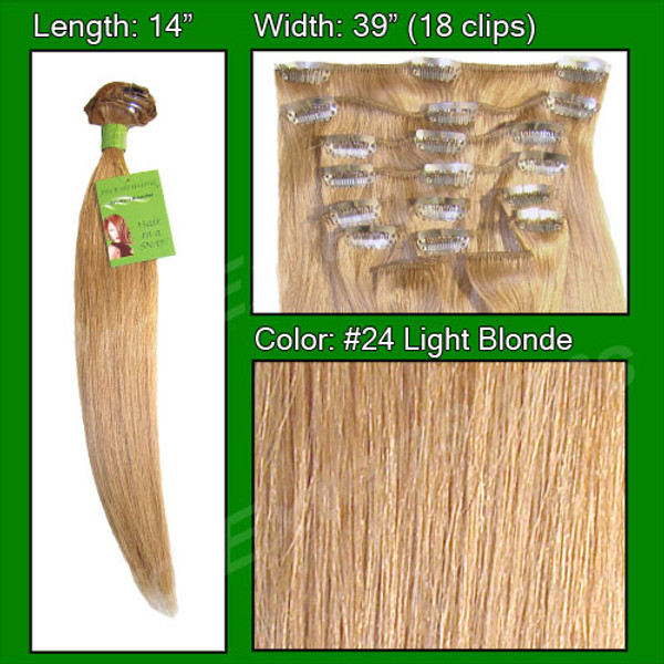 Brybelly PRST-14-24 #24 Light Blonde - 14 Inch