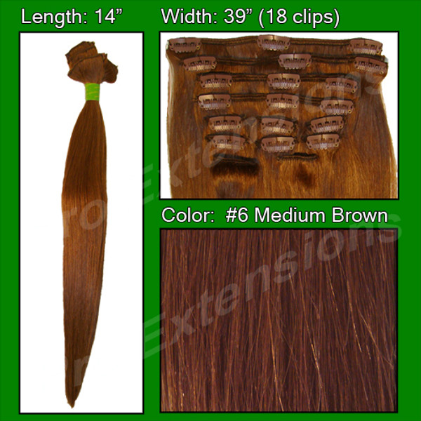 Brybelly PRST-14-6 #6 Medium Brown - 14 Inch