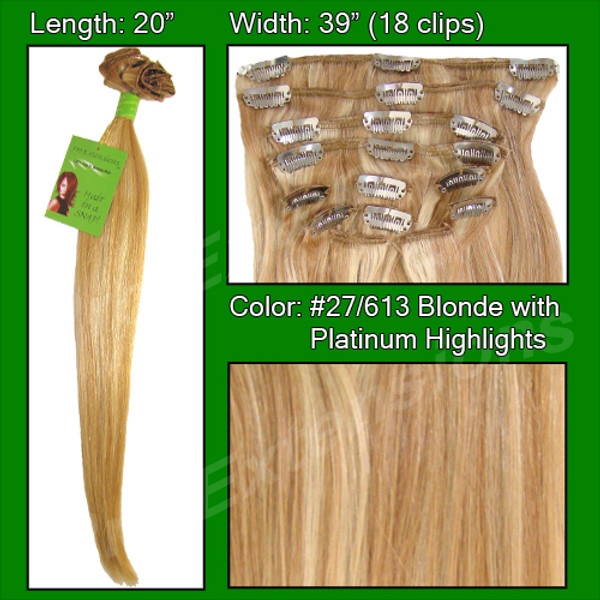 Brybelly PRRM-20-27613 #27/613 Golden Blonde W/ Platinum Highlights - 20 Inch Remi
