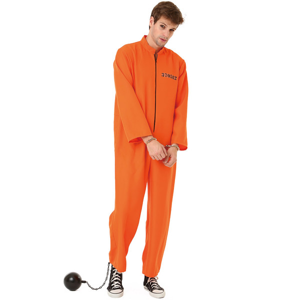 Brybelly MCOS-109L Conniving Convict Adult Costume, L
